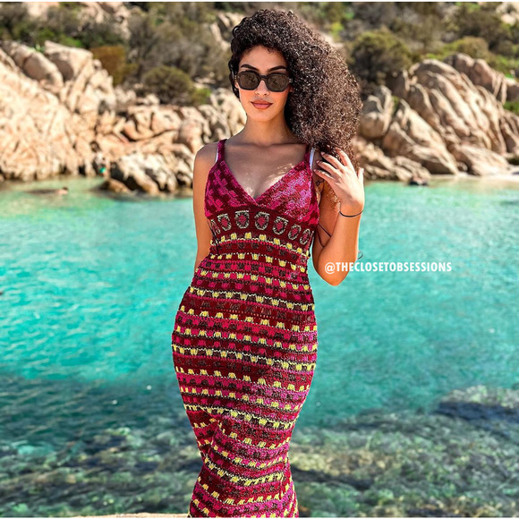 ZARA BLOGGER FAVE!!! V-Neck Knit Dress NWT - Picture 4 of 16